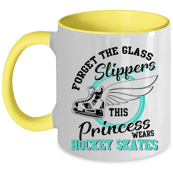 Cool Daughter Coffee Mug, This Princess Wears Hockey Skates Accent Mug