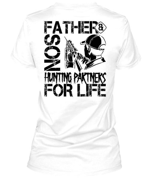 Father And Son Hunting Partners T Shirt, I Love Papa T Shirt