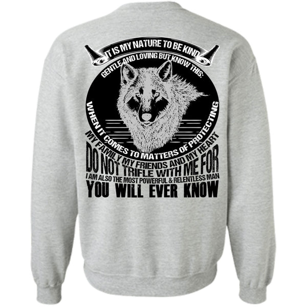 I Love My Dog T Shirt, My Family My Friends And My Heart Sweatshirt