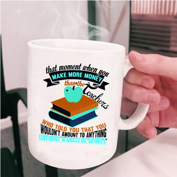 Awesome Gift For Teacher Coffee Mug, Cute Teachers Cup