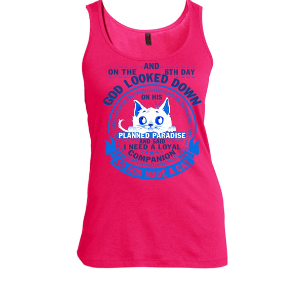 On The 8th Day T Shirt, Coolest Cat Lover T Shirt, Awesome t-shirts