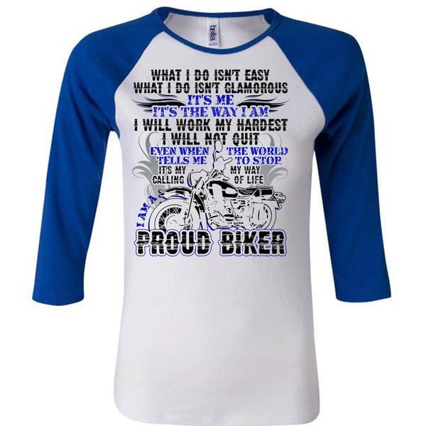 I Am A Proud Biker T Shirt, I Love Biker T Shirt, Awesome T-Shirts