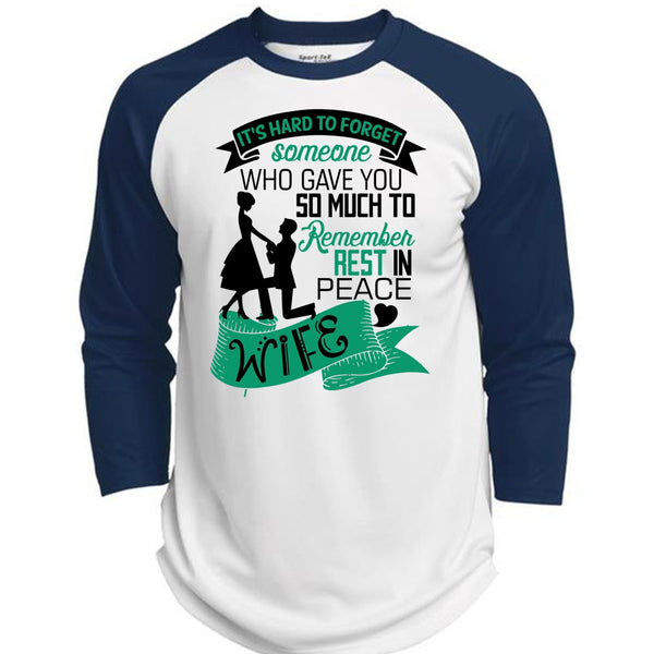 Remember Rest In Peace Wife T Shirt, I Love Husband T Shirt, Awesome T-Shirts  (Polyester Game Baseball Jersey)