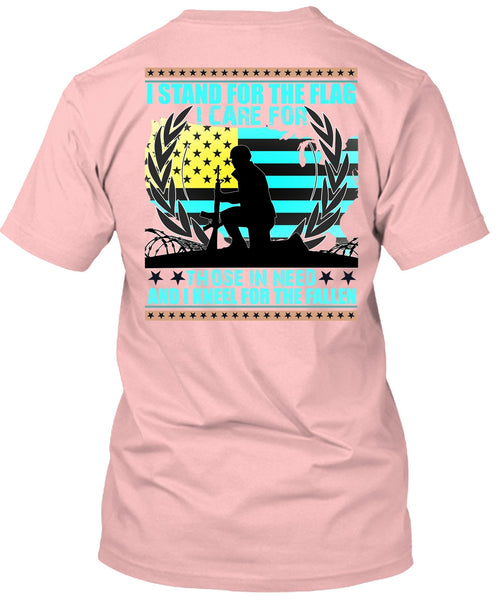 I Stand For The Flag T Shirt, I Love Veteran T Shirt