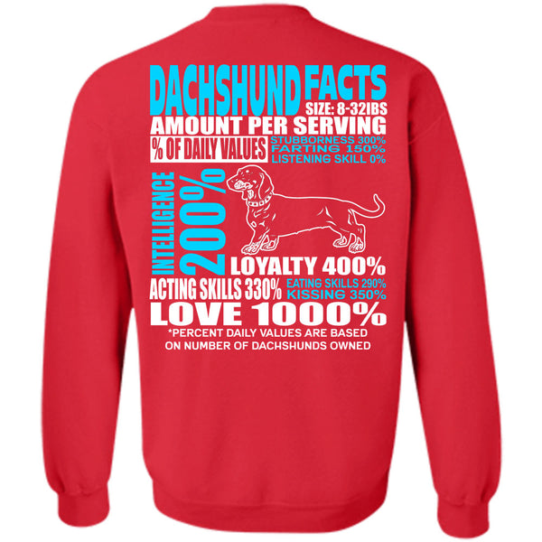 Dachshund Owned T Shirt, I Love Dachshund Sweatshirt