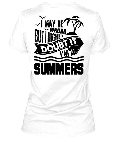 I'm A Summers T Shirt, I Love Fishing T Shirt