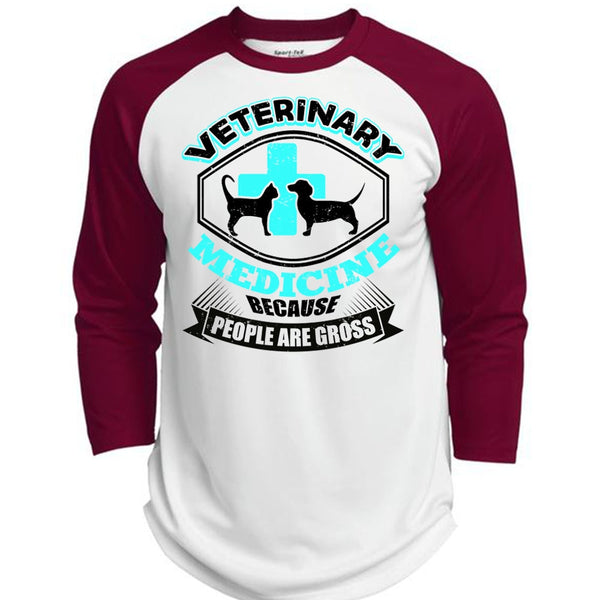 Veterinary Medicine T Shirt, I Love Vet Tech T Shirt, Awesome T-Shirts  (Polyester Game Baseball Jersey)