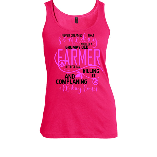 I'd Be A Grumpy Old Farmer T Shirt, I'm A Farmer T Shirt, Awesome t-shirts