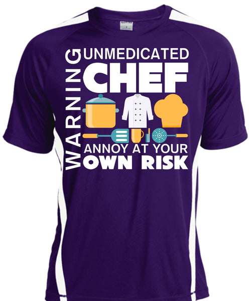 Unmedicated Chef Annoy At Your Own Risk T Shirt, Favorite T Shirt