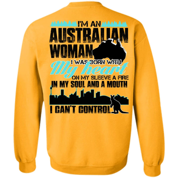 I Love Australian T Shirt, I'm An Australian Woman Sweatshirt