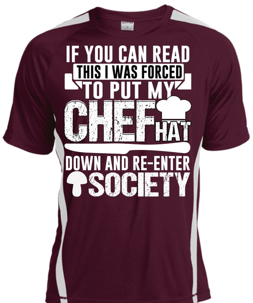 I Was Forced To Put My Chef T Shirt, Being A Chef T Shirt, Cool Shirt