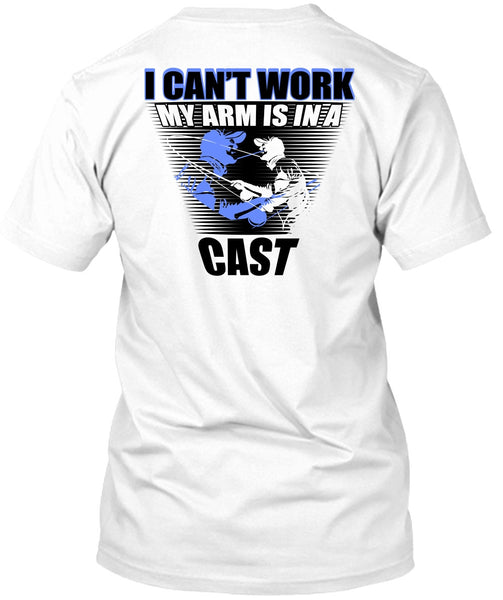 A black t-shirt with the shopify logo