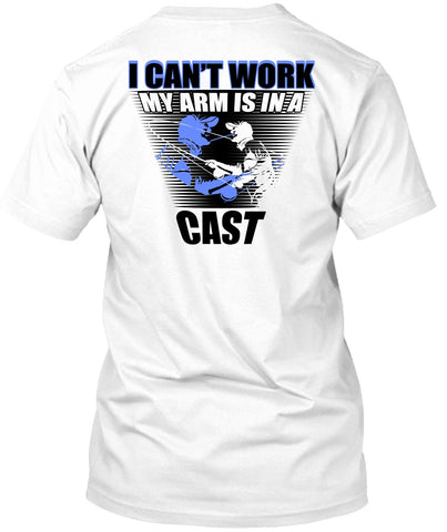 A black t-shirt with the shopify logo