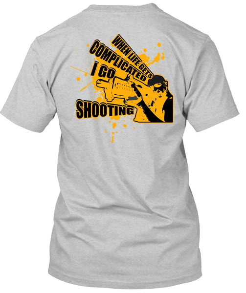 I Go Shooting T Shirt, I Love Hunting T Shirt