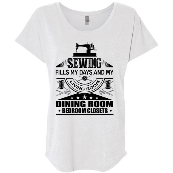 Sewing Fills My Days T Shirt, I Love Book T Shirt, Awesome T-Shirts