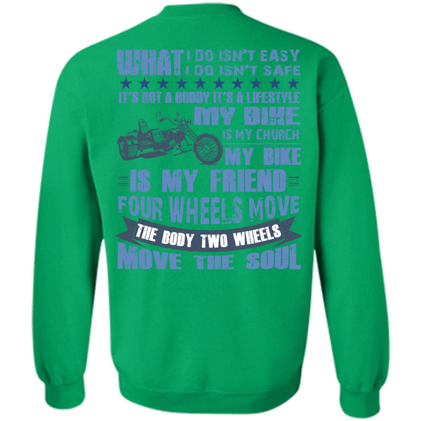 I Love Biking T Shirt, It's A Lifestyle My Bike Sweatshirt