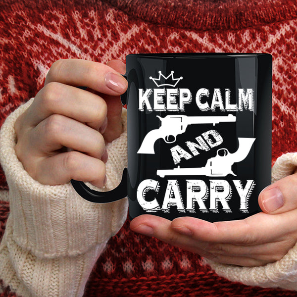 Keep Calm And Carry Coffee Mug, Cool Coffee Cup