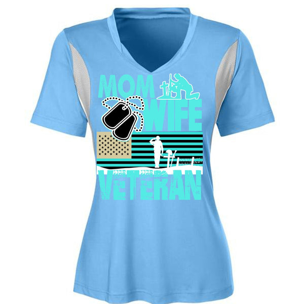 Mom Wife Veteran T Shirt, I Love Mom T Shirt, Awesome T-Shirts