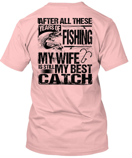 Years Of Fishing T Shirt, I Love Fishing T Shirt