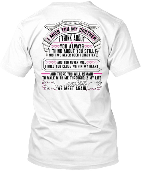 A black t-shirt with the shopify logo