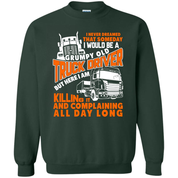 Gift For Dad T Shirt, I'm A Trucker Sweatshirt