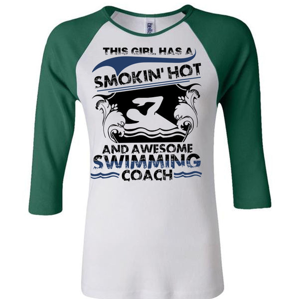Awesome Swimming Coach T Shirt, I Love Swimming T Shirt, Awesome T-Shirts