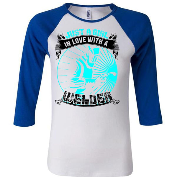 Just A Girl In Love With A Welder T Shirt, I Love Welding T Shirt, Awesome T-Shirts