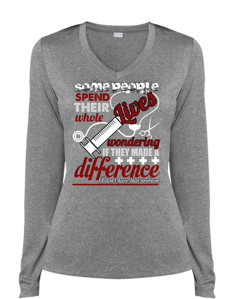 They Made A Difference T Shirt, I Love Nursing T Shirt