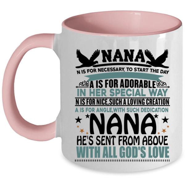 Cute Gift For Nana Coffee Mug, Nana Accent Mug