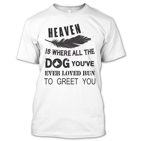 A black t-shirt with the shopify logo