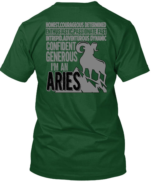 I'm An Aries T Shirt, Being An Aries T Shirt