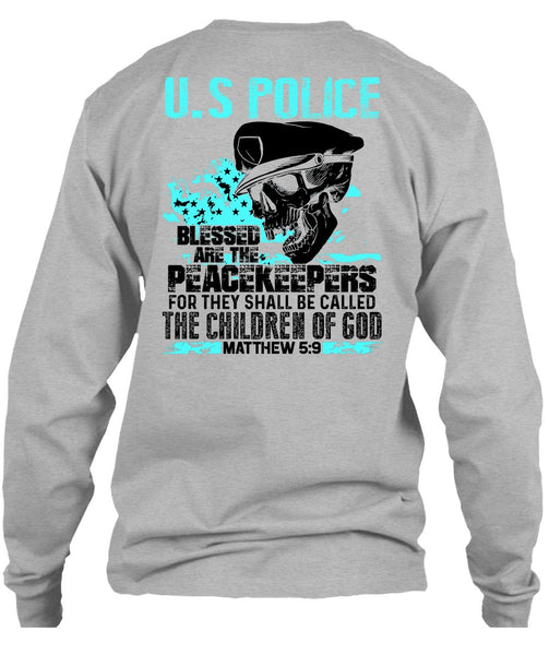 US Police T Shirt, I Love Police T Shirt