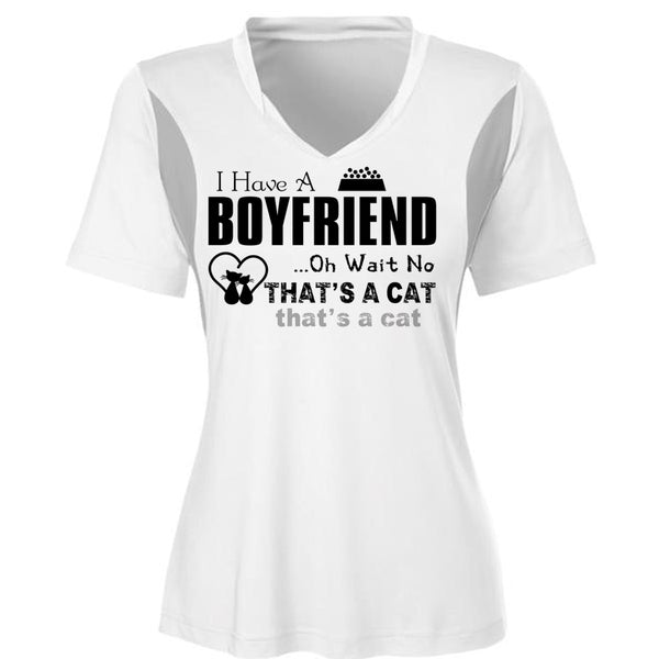 I Have A Boyfriend T Shirt, Oh Wait No That's A Cat T Shirt, My Favorite T Shirt