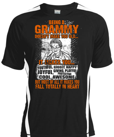 A black t-shirt with the shopify logo