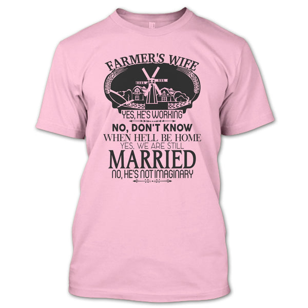 Farmer's Wife T Shirt, Gift For Farmer's Wife T Shirt
