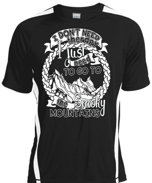 A black t-shirt with the shopify logo