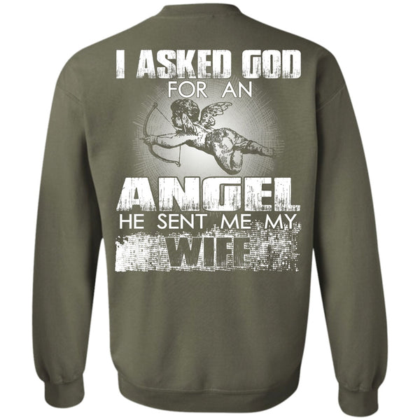 God For An Angel T Shirt, I Love Wife Sweatshirt