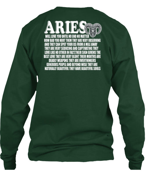 Aries Will Love You T Shirt, They Have Beautiful Souls T Shirt