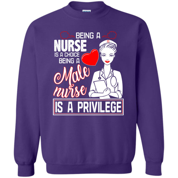 Being A Nurse Is A Privilege T Shirt, Coolest Nurse Sweatshirt