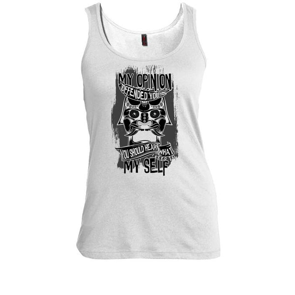 My Opinion Offended You? T Shirt, Coolest Shooter Tank Top