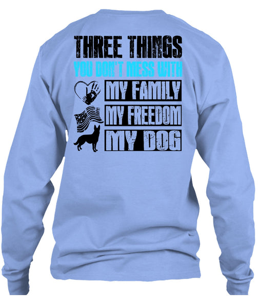My Family My Freedom My Dog T Shirt, I Love Dog T Shirt