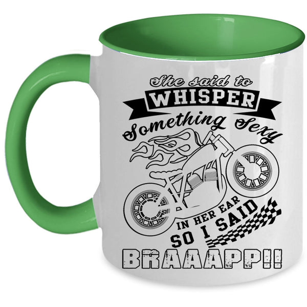 Best Gift For My Daughter Coffee Mug, Cool Motorcycles Accent Mug