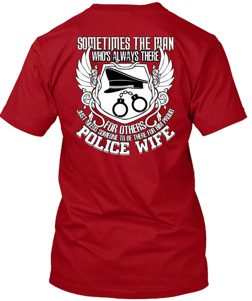 Proud Police Wife T Shirt, Being A Police T Shirt