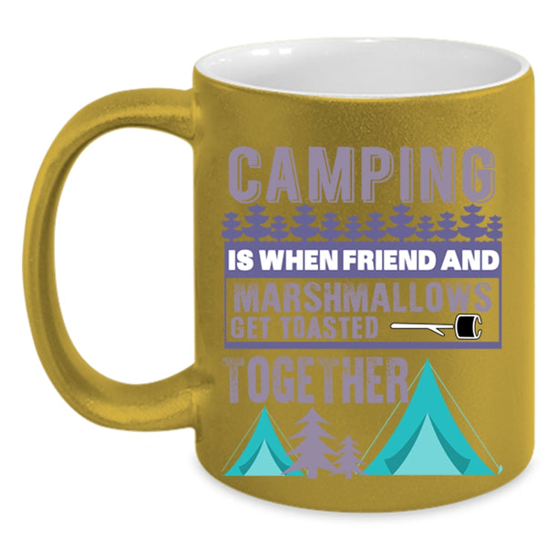 Funny Gift For My Friends Coffee Mug, Camping Accent Mug