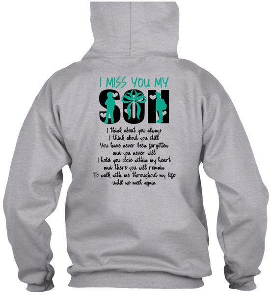 I Miss You Son T Shirt, I Love Son T Shirt