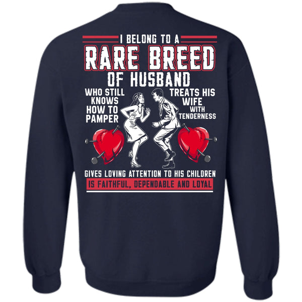 Treats His Wife T Shirt, I Love Husband Sweatshirt