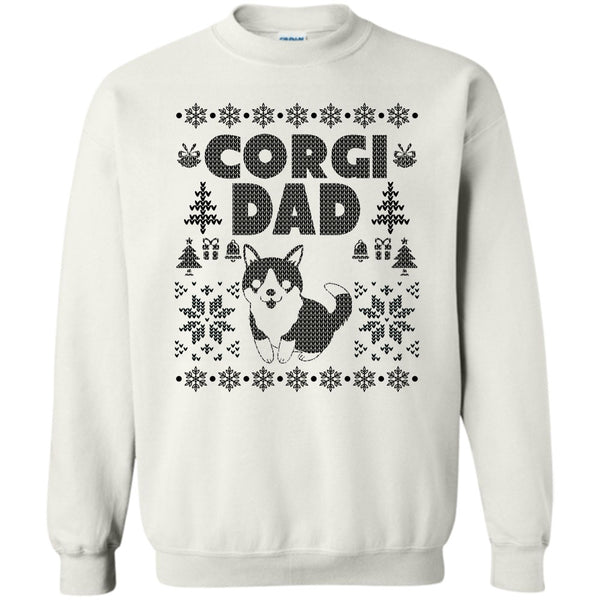 Gift For Merry Christmas T Shirt, Corgi Dad Sweatshirt
