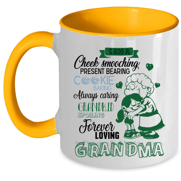 Cute Grandmother Coffee Mug, I Am A Grandma Accent Mug