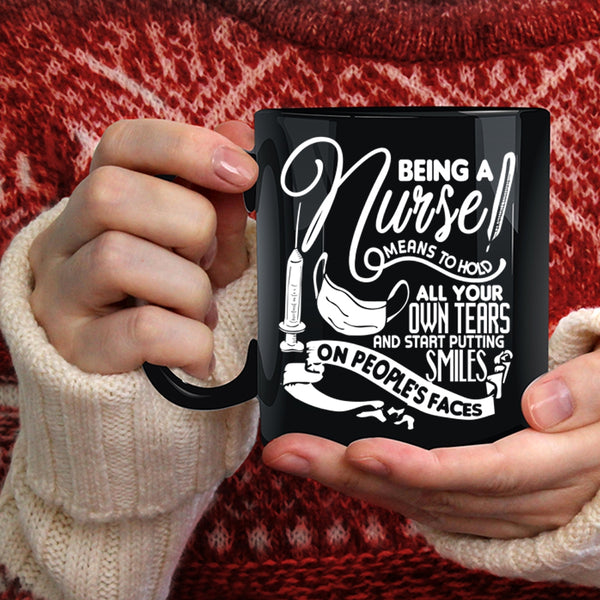 Being A Nurse Coffee Mug, Funny Gift For Nurses Coffee Cup