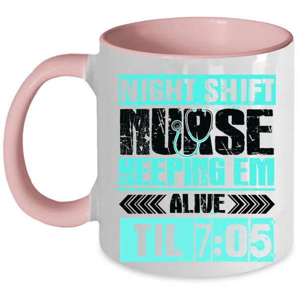 I Love Being A Nurses Coffee Mug, Nurses Accent Mug
